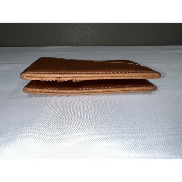 Matt & Nat Tan Brown Vegan Leather Bifold Card Holder Case Wallet - Picture 4 of 9